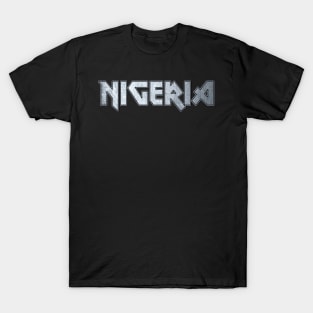 Heavy metal Nigeria T-Shirt